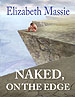 The surrealistic or perhaps symbolic painting for "Naked on the Edge," a collection of dark fiction by Elizabeth Massie.